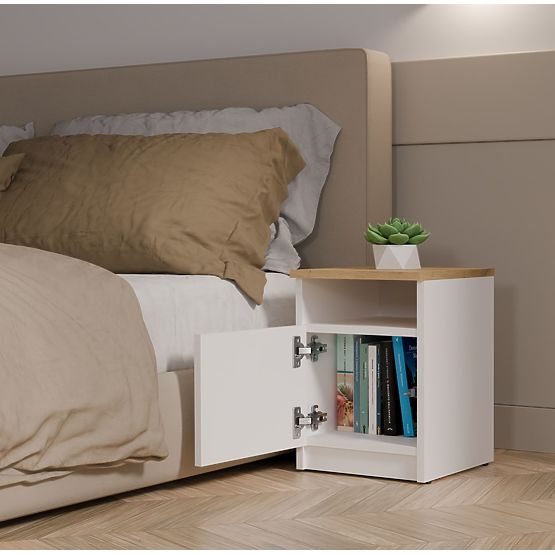 GALAX 30/1D ÉJJELISZEKRÉNY FEHÉR-ARTISAN