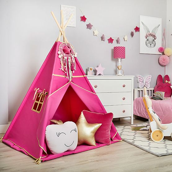 Girland - csillagok - velvet