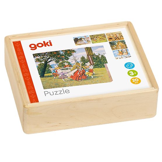 Goki Fa Kockák Mesék 20 db