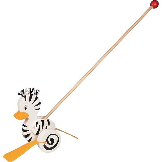 Állatot húzni egy botra Goki - Zebra kiskacsa