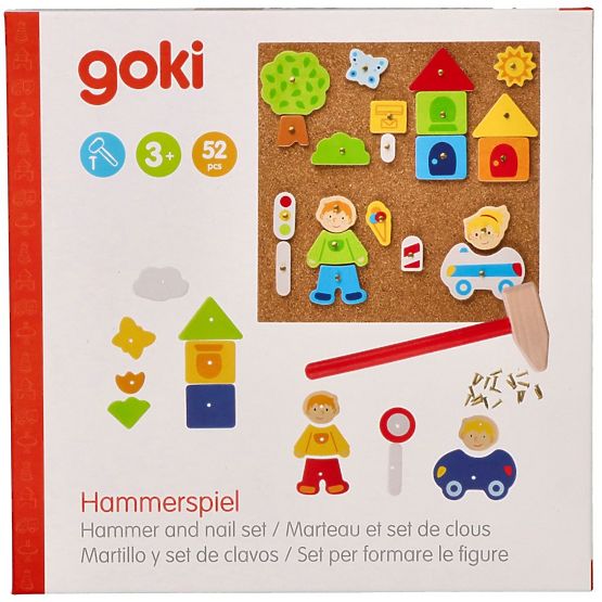 Goki parafa kalapálós játék Város