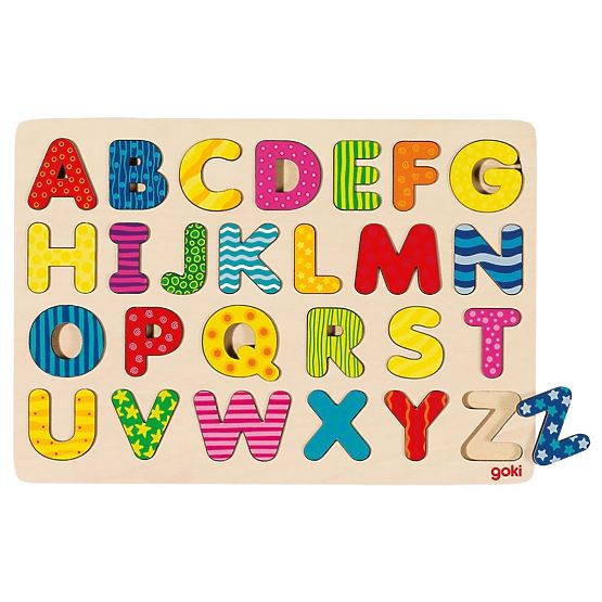 Goki Puzzle ABC kirakó ábécé - nagybetűk