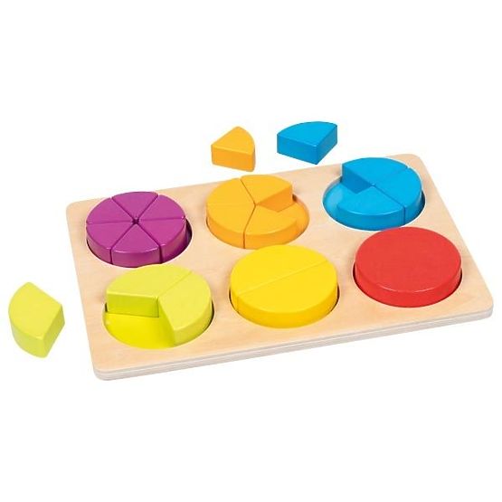 Goki Törtek Tanulása Puzzle a számolás tanulásához