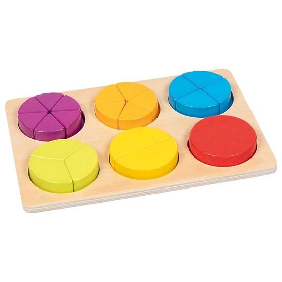 Goki Törtek Tanulása Puzzle a számolás tanulásához