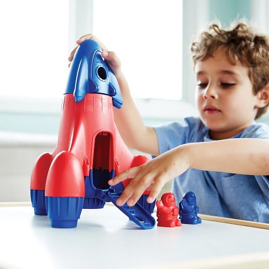 Green Toys Rakéta kék