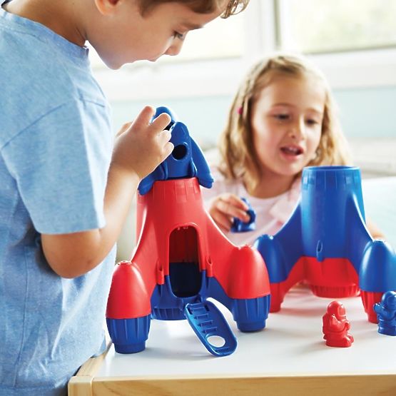 Green Toys Rakéta kék