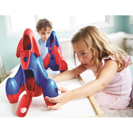 Green Toys Rakéta piros