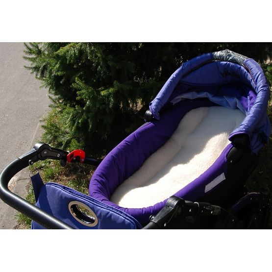 Gyapjú babakocsi betét - Merino