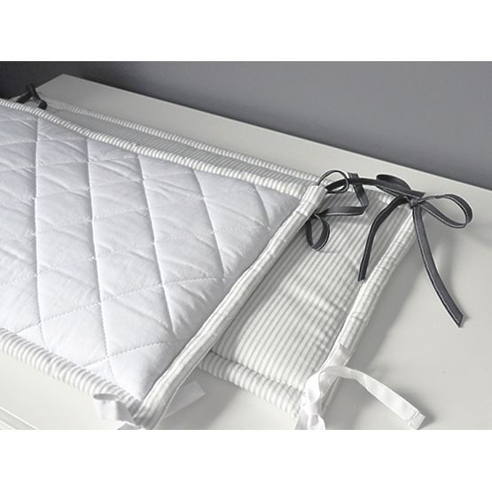 Gyerek 3-részes ágynemű Panda - szürke