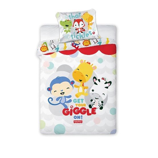 Gyerek ágyneműhuzat Fisher Price - vidám állatkert