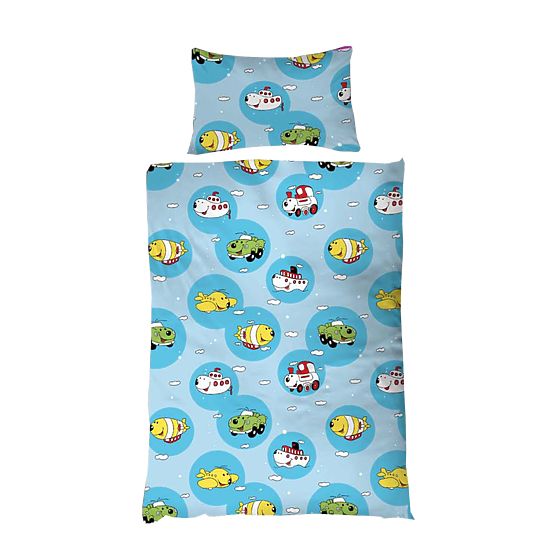 Gyerek ágyneműhuzat - kisautók