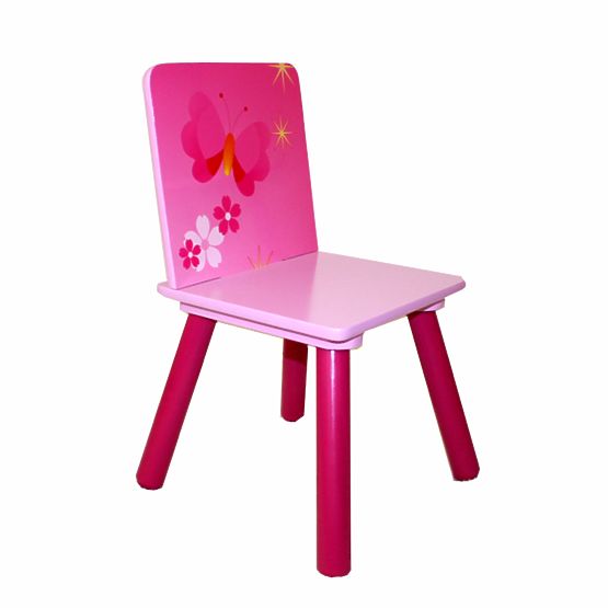 Gyerek asztal székekkel - lepkék