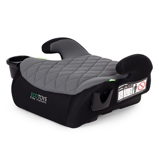 Gyerek autós ülésmagasító i-SIZE 125-150 cm magasságra pohártartóval ECOTOYS