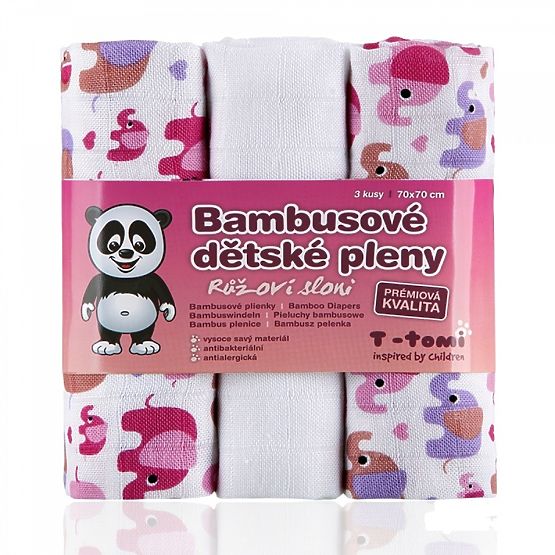Gyerek bambusz pelenka mintával