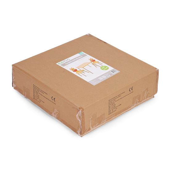 Gyerek bútor szett asztal + 2 szék zsiráf ECOTOYS