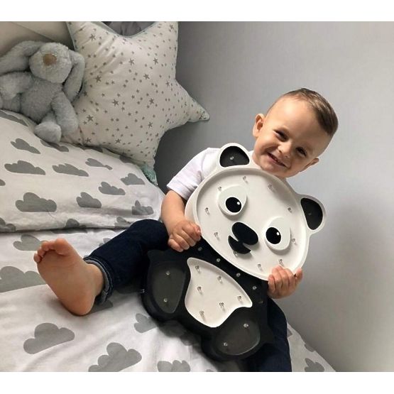Gyerek fa lámpa LED lámpa Panda