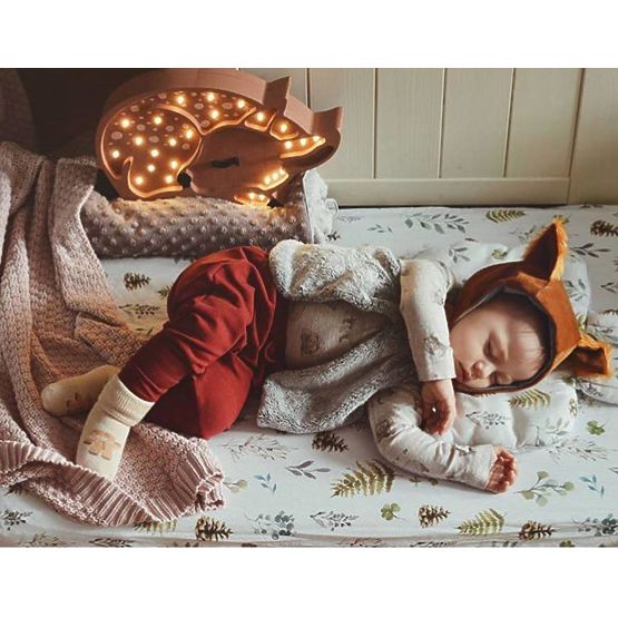 Gyerek fa lámpa - őzike