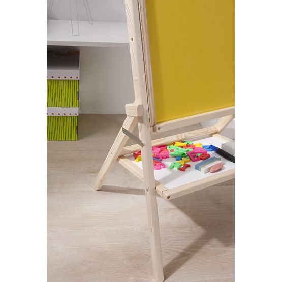 Forgatható gyermek tábla - sárga