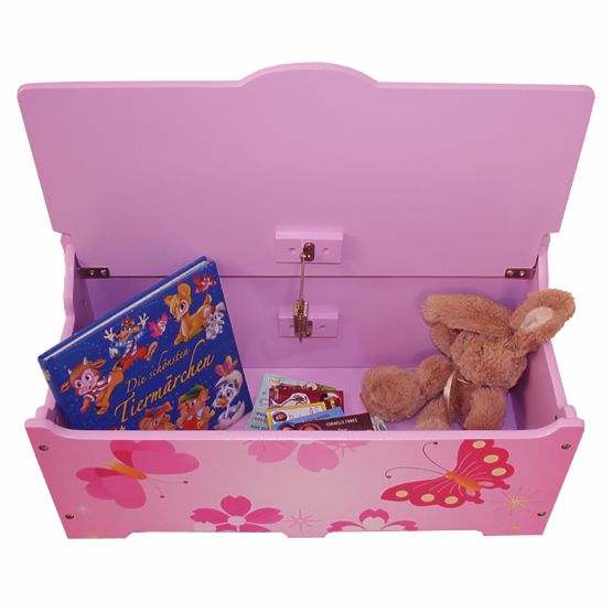 Gyerek játéktároló láda - lepkék