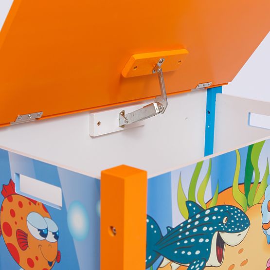 Gyerek játéktároló láda - sea