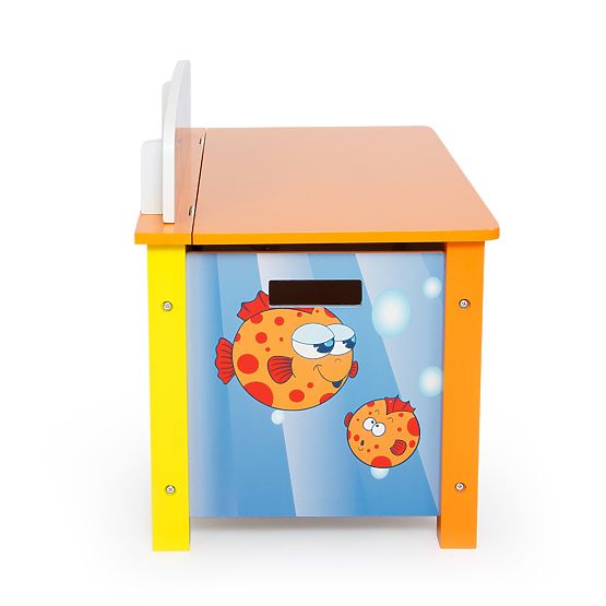 Gyerek játéktároló láda - sea