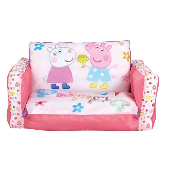 Gyerek kinyitható kanapé 2 az 1-ben Peppa Pig