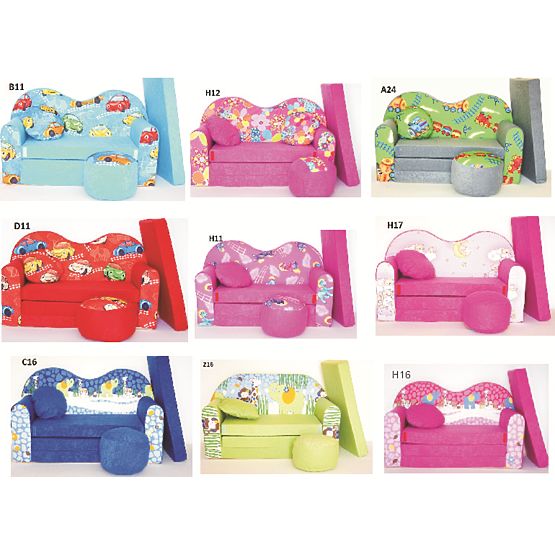 Gyerek kanapé - Blue Jungle