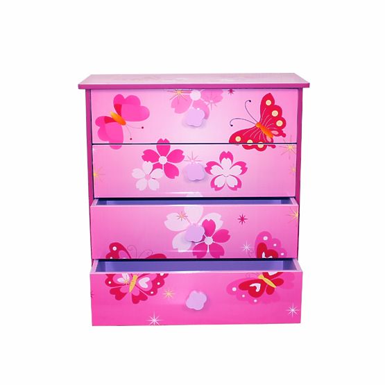 Gyerek komód - lepkék