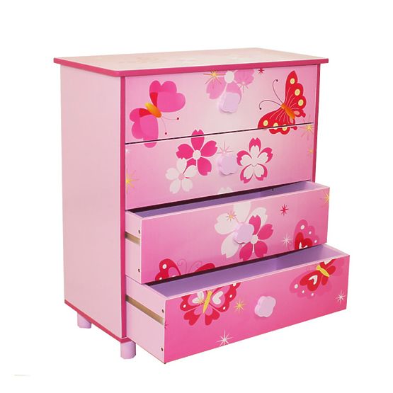 Gyerek komód - lepkék