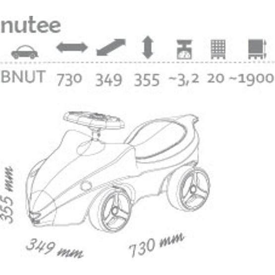 Gyerek lábbal hajtós jármű Brumee Nutee