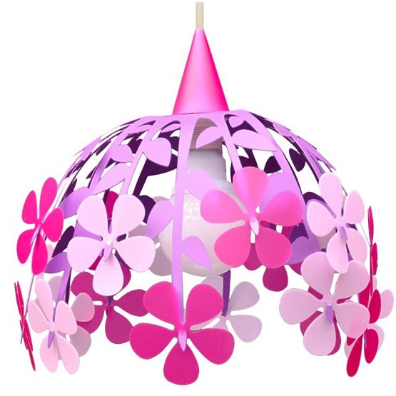 Gyerek lámpa - virágok - különböző színek