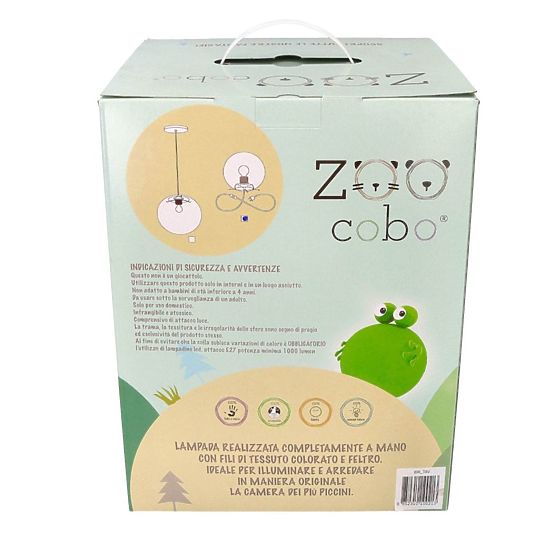Gyerek mennyezeti lámpa ZooCobo cica