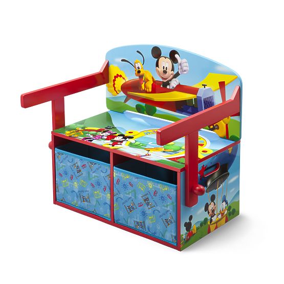 Gyerek pad tárolóval - Mickey egér