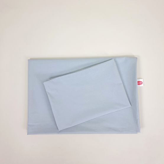Gyerek pamut ágynemű 100x135 cm - szürke