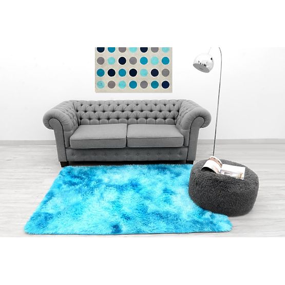 Gyerek plüss szőnyeg Ombre Blue