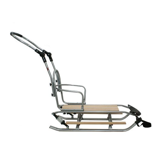 Gyerek szánkó bundazsákkal és lengéscsillapítókkal