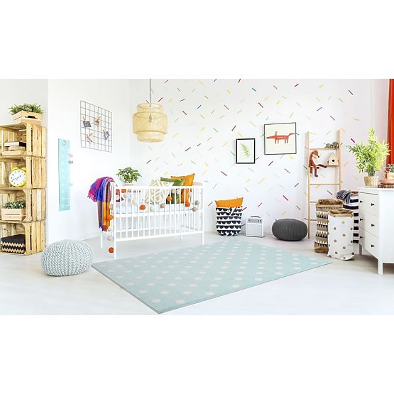 Gyerek szőnyeg CIRCLE - mentazöld