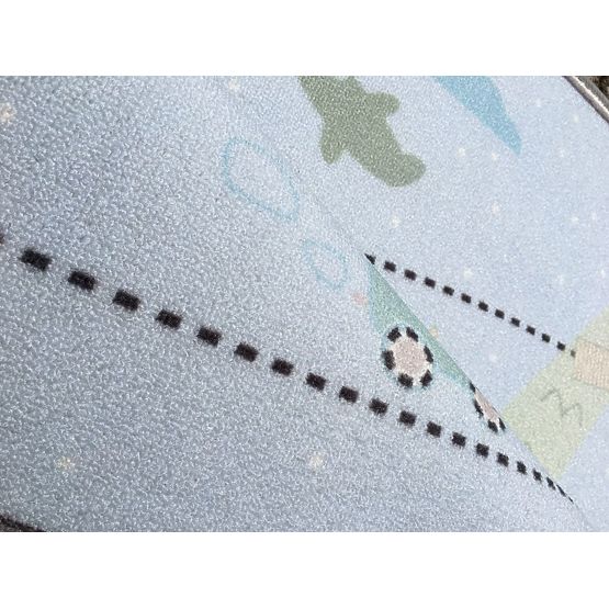 Gyerek szőnyeg - kincses térkép - kék