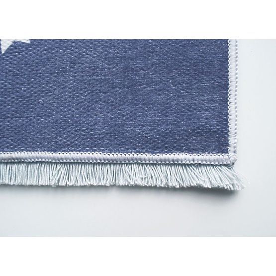 Gyerek szőnyeg LOVE YOU STARS - sötétkék/fehér