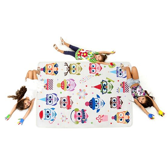 Gyerek szőnyeg SOFT OWL WINTER