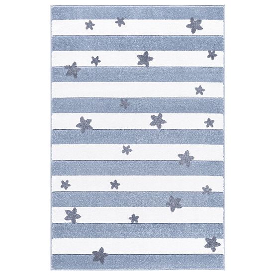 Gyerek szőnyeg STARS STRIPES - kék