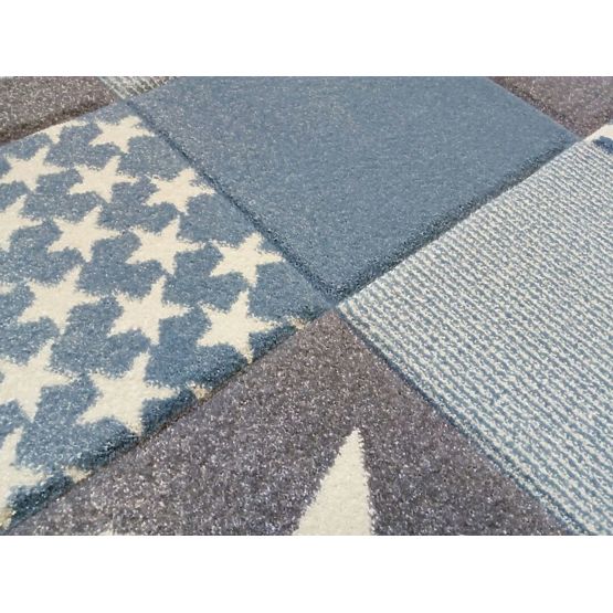 Gyerek szőnyeg STARWALK - kék