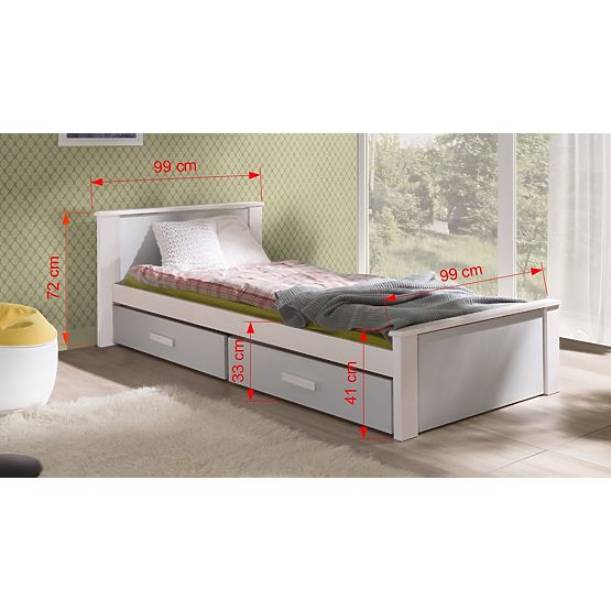 Gyerekágy Donald - sonoma tölgy