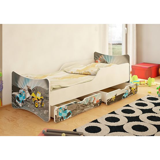 Gyerekágy - építkezés