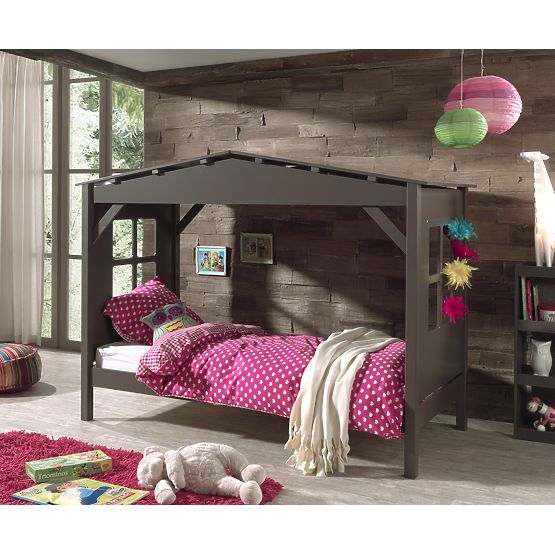 Tárolóhely a Pino házikó alakú ágyhoz - szürke