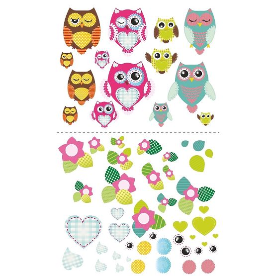 Gyerekágy leesésgátlóval - baglyocskák