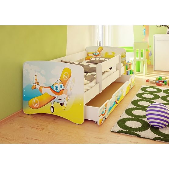 Gyerekágy leesésgátlóval - repülő