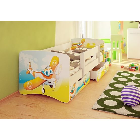Gyerekágy leesésgátlóval - repülő