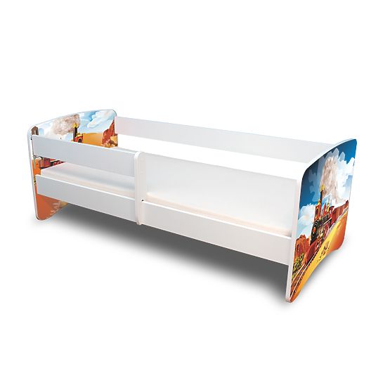 Gyerekágy leesesgátlóval - vonat