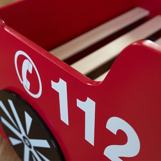 Gyerekágy - tűzoltó autó